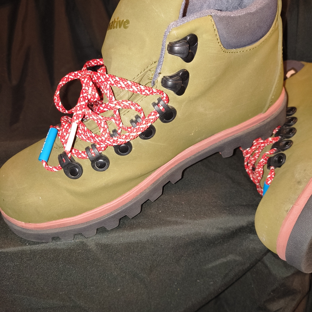 Native Brand Fitzsimmons Fitzroy Citylite Vegan Boots Hikers - Picture 4 of 8